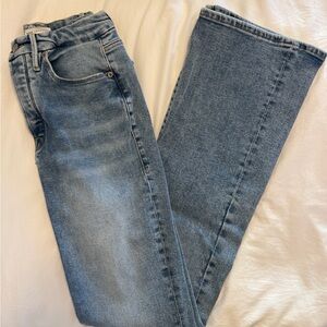 Good American Light Blue Flare Jeans